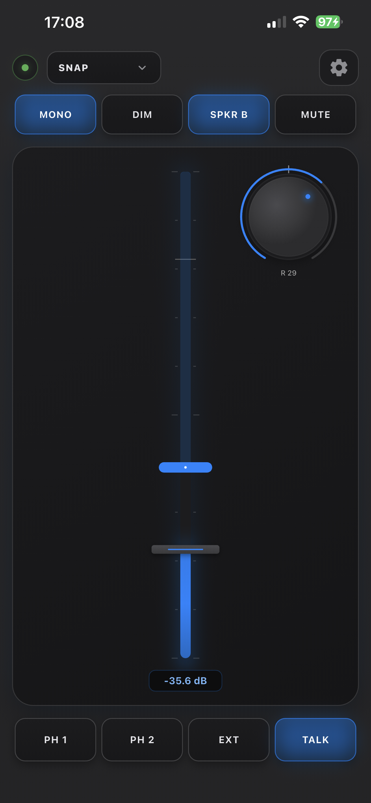 Studio OSC Remote iOS – Skjermbilde 2