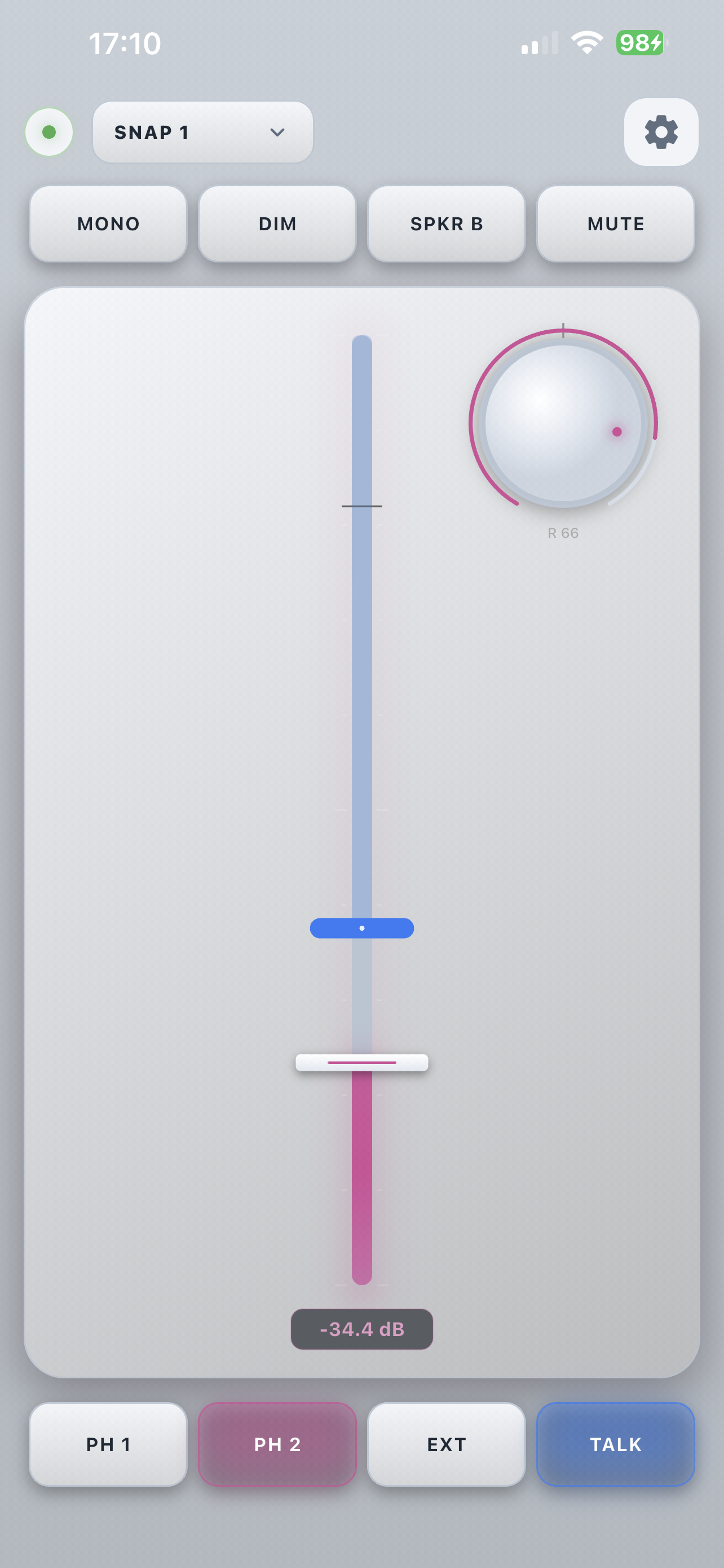 Studio OSC Remote iOS – Skjermbilde 5