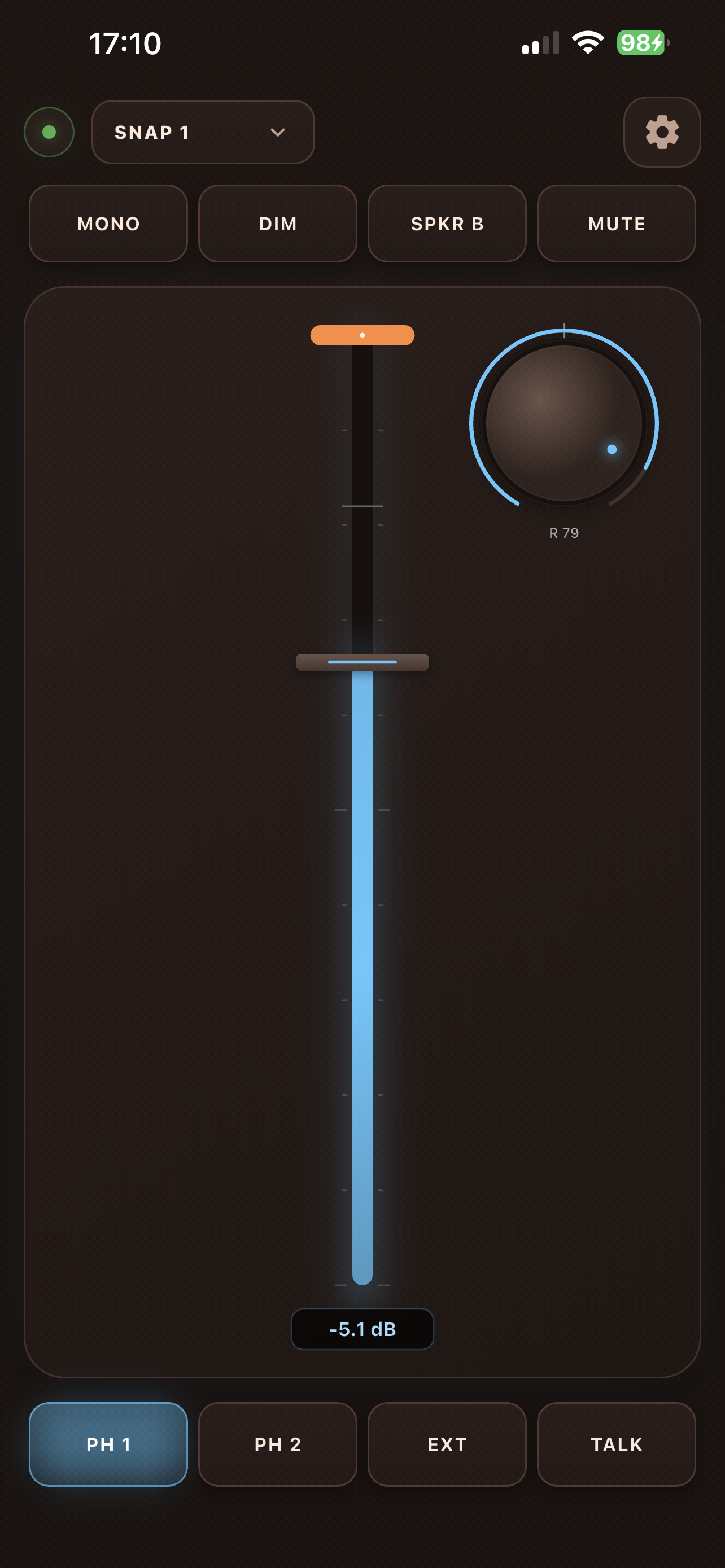Studio OSC Remote iOS – Skjermbilde 6