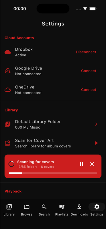 CloudSpinner skjermbilete 5