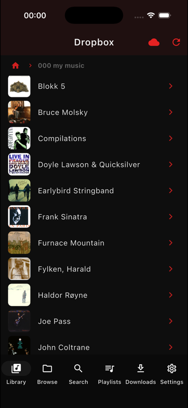 CloudSpinner skjermbilete 6